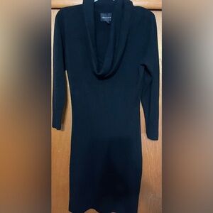 Black dress with cowl neck size large